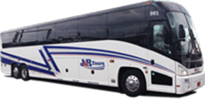 54 passenger charter bus rental